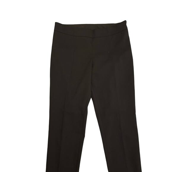 Tory Burch Black Side Zip Ankle Pants 2 - Picture 3 of 7
